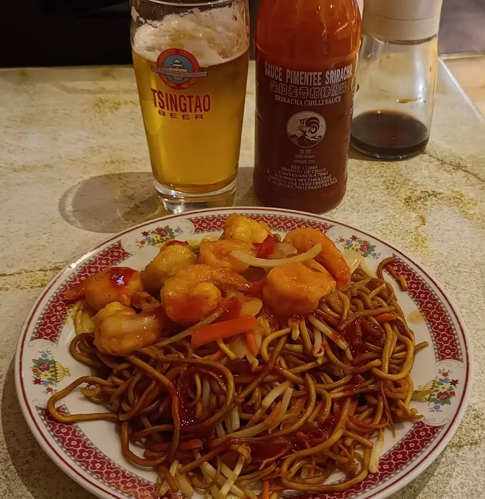 Nouilles Sautées Crevettes